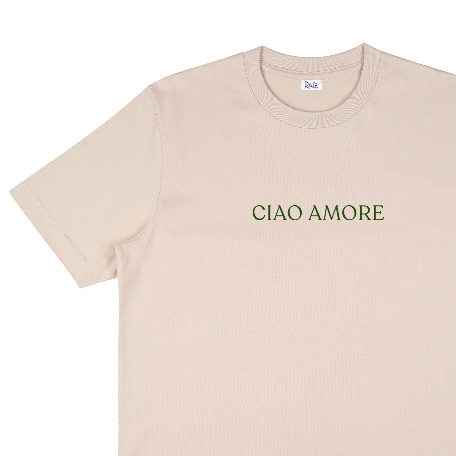 Ciao amore trem maglietta