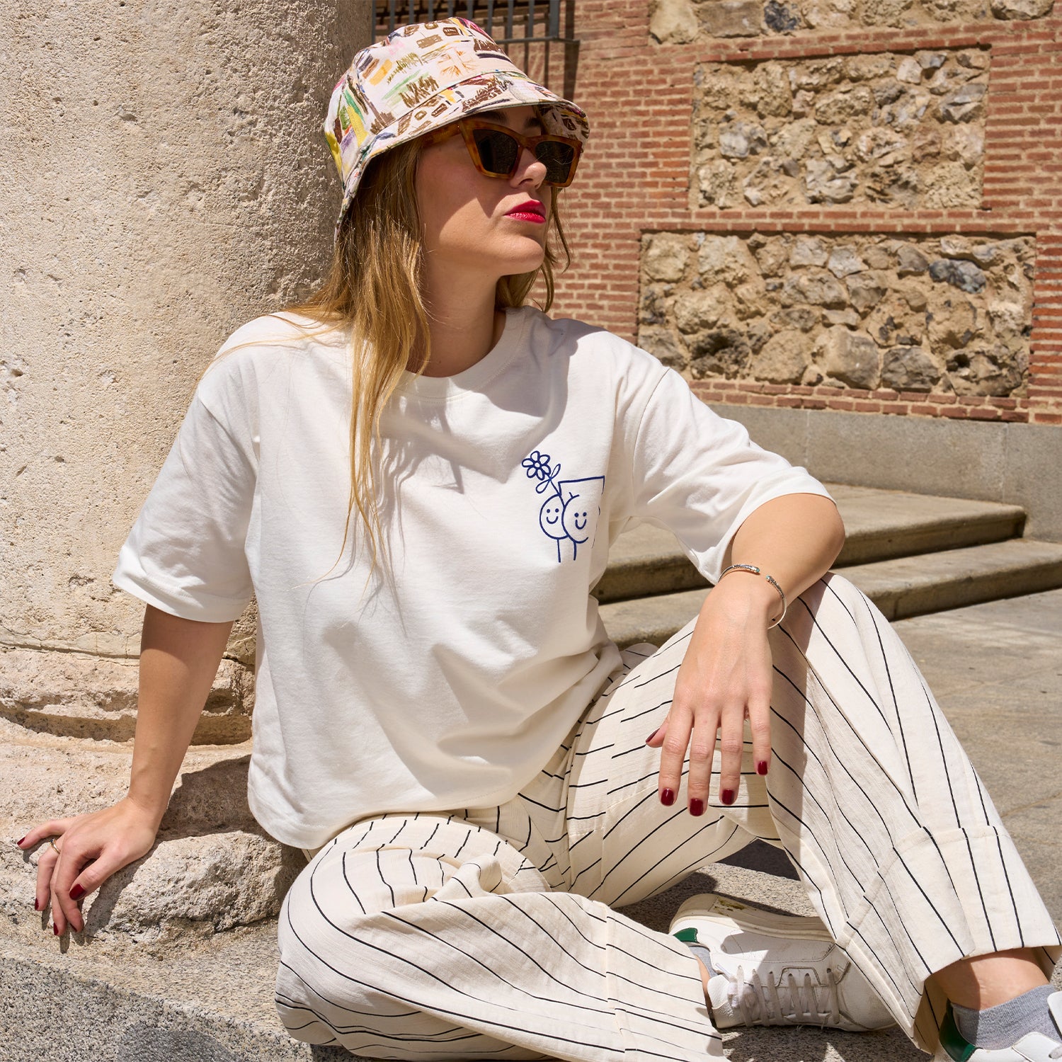 CROP FLORERO T-SHIRT
