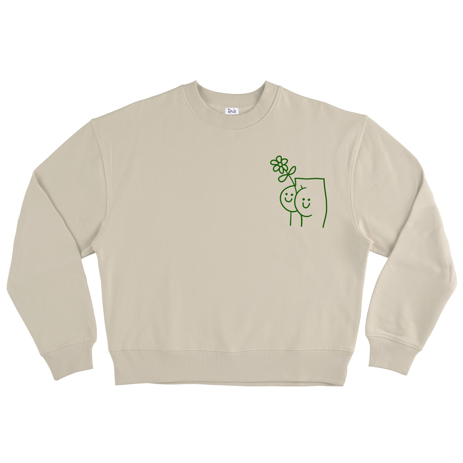 FLORERO CROP SWEATSHIRT