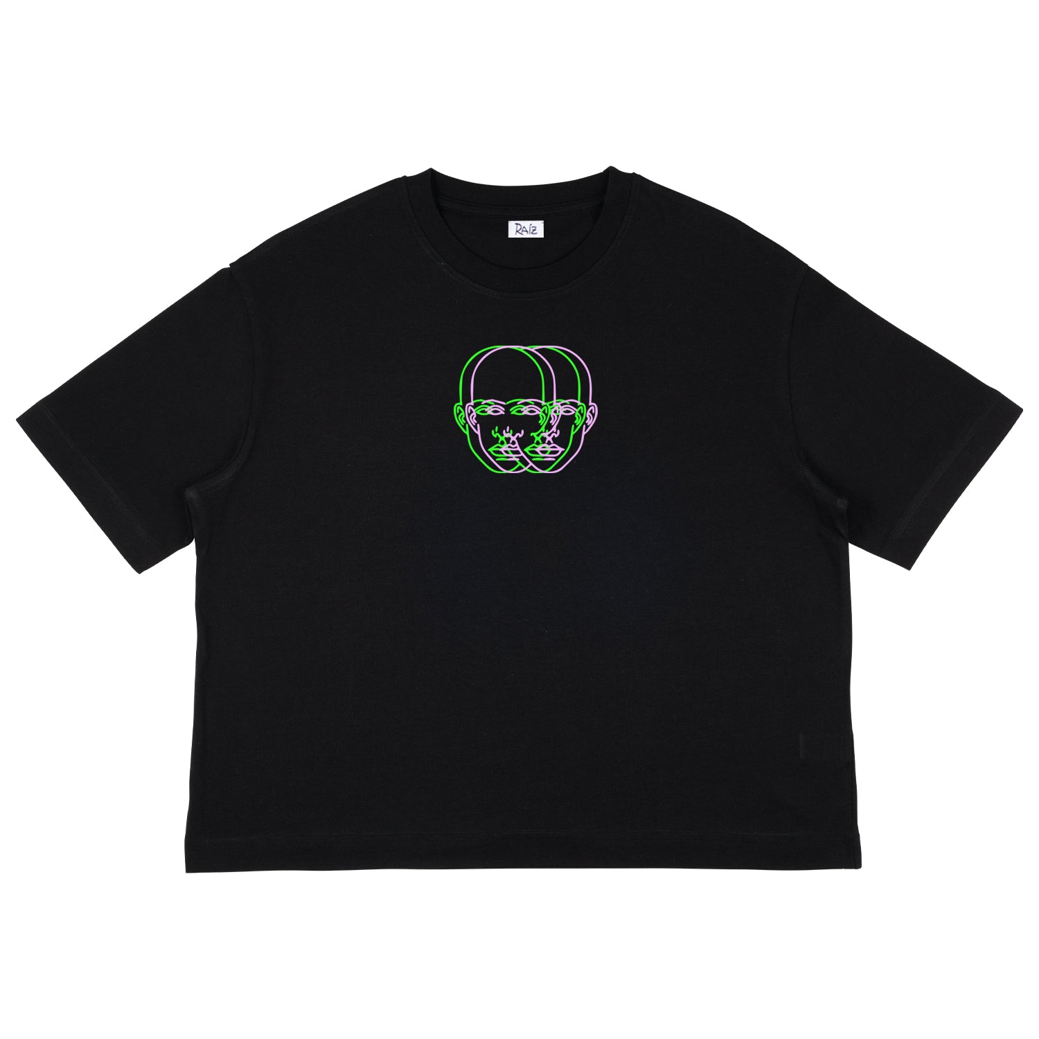CROP CABEZAS T-SHIRT