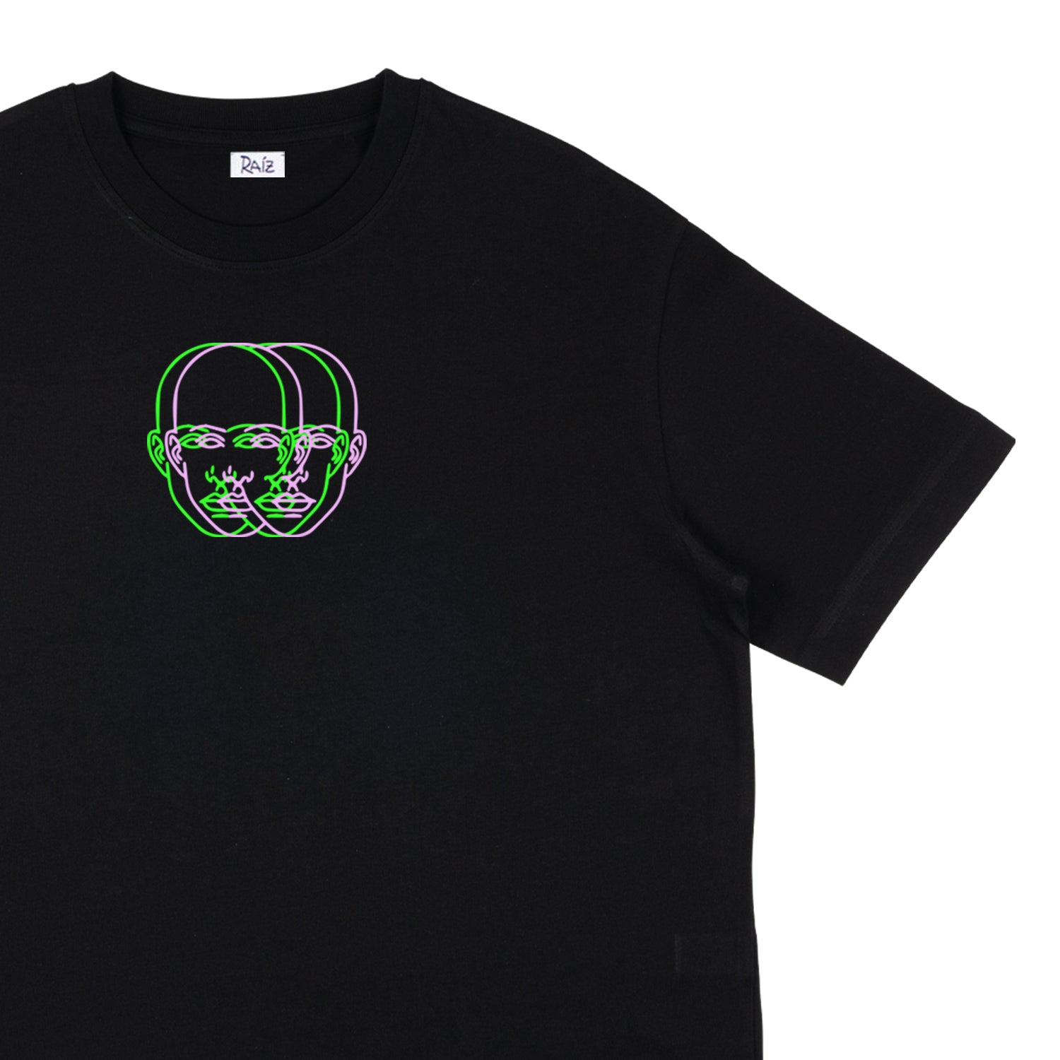 CROP CABEZAS T-SHIRT